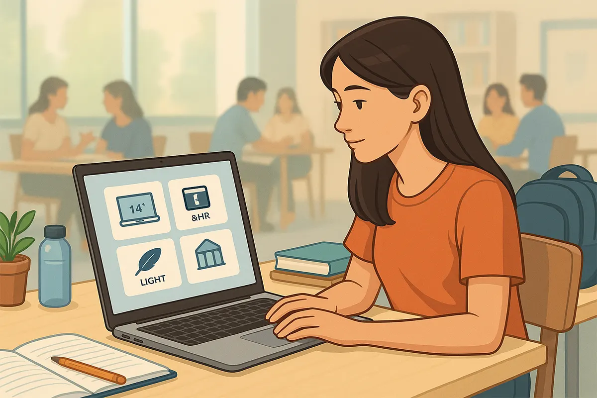 Hướng dẫn chọn laptop sinh viên: đúng ngành, đúng nhu cầu, đúng túi tiền