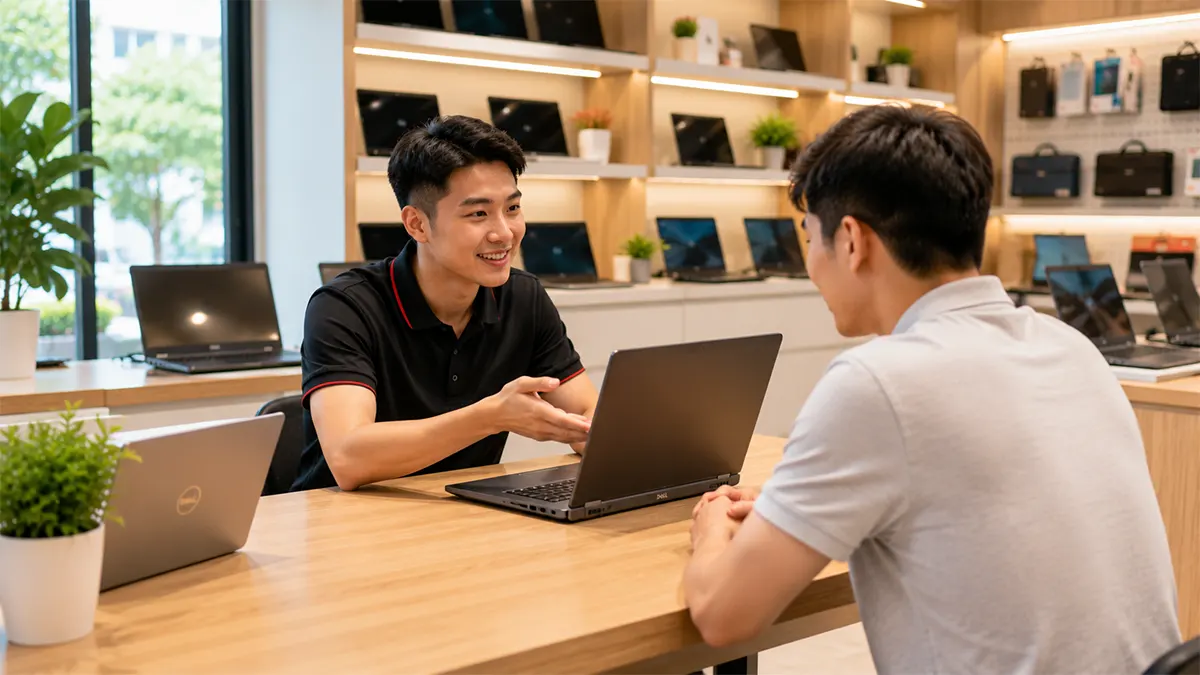 Laptop Giá Thợ - cửa hàng laptop và tư vấn khách hàng
