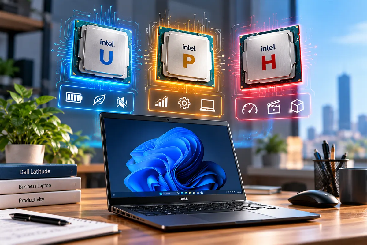 CPU U P H trên Dell Latitude