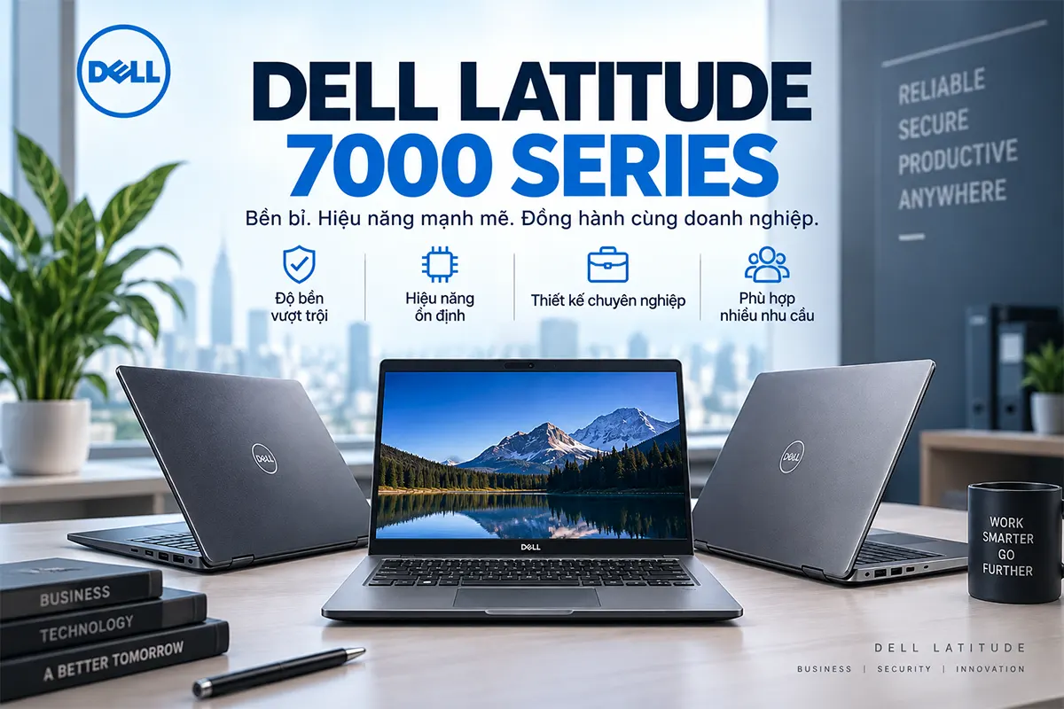Dell Latitude 7000 Series là gì? Đặc điểm và các model phổ biến