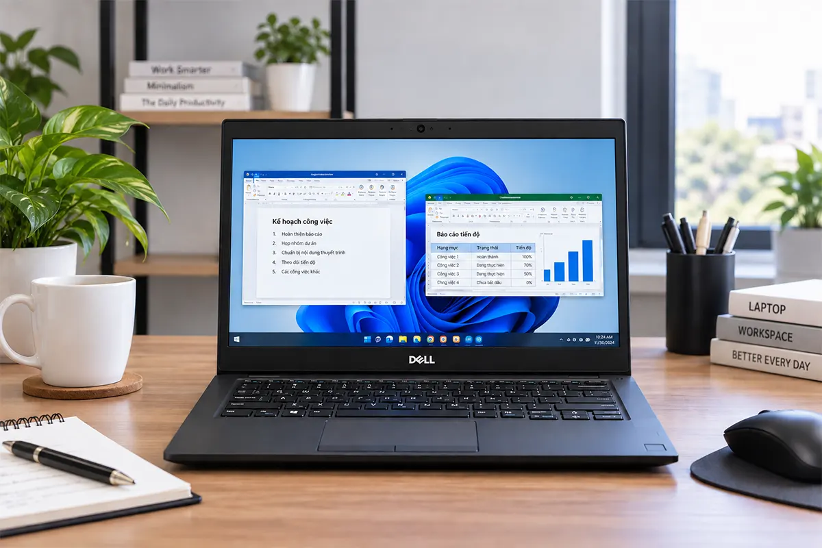 Dell Latitude 7480 Intel Core Gen 6 Gen 7 thiết kế doanh nghiệp và khả năng nâng cấp