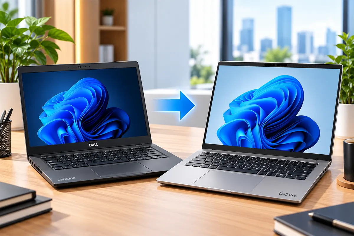 Dell Latitude chuyển sang Dell Pro